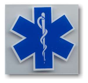 EMS Medical Logo WINDOW Sticker Decal EMT Rescue NEW  