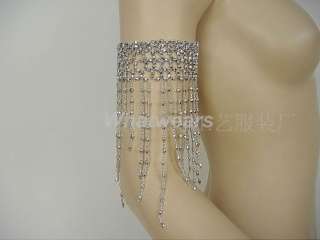 Belly Dance 1 Pair Armband Beaded Arm Bracelet S29  