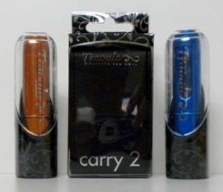   TRAVALO CARRY 2 CASE PLUS 2 TRAVALO EXCEL 5ML ORANGE AND BLUE  