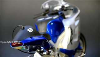 Amazing Wireless Radio Remote Control R/C Motorcycle 18 SCL R8 Blue 