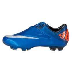 Nike Mercurial Glider II FG Soccer SHOES BLUE/ORANGE  
