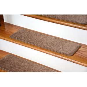 Dean Serged DIY 27 x 9 Imperial Carpet Stair Treads   Color Cafe 