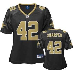  Darren Sharper Black Reebok NFL Replica New Orleans Saints 