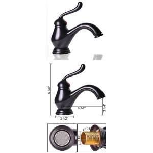   Classic Oil Rubbed Bronze ORB Bar Vessel Sink Faucet