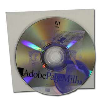 Adobe Pagemill 3.0 html website design  