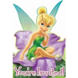    Tinker Bell & Fairies Invitations 8ct [Toy] [Toy] Toys & Games