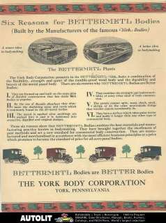 1920 ? Ford Model T Bettermetl York Truck Body Brochure  