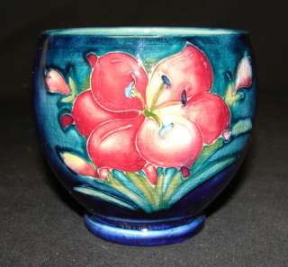 Vintage Walter MOORCROFT Pottery FREESIA Cup/Bowl 1950s  