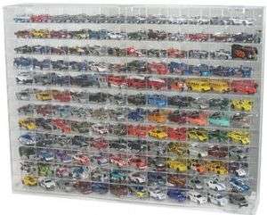 64 Diecast Car Display Case holds 144 Cars   Side Angled View   New 
