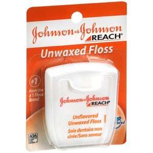  Johnson & Johnson REACH FLOSS UNWAX UNFLAV 55YD Health 