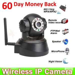 Internet Wireless IP camera 2 Way Audio Night Vision Home Spy Baby 