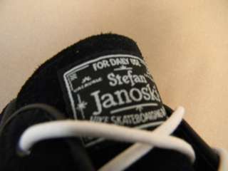 Nike Sb Zoom Stefan Jaonski Black leather laces Mens Skate shoes New 
