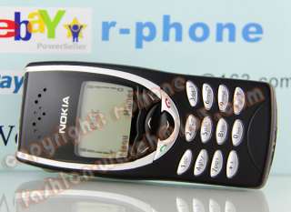 NOKIA 8210 Mobile Cell Cellular Phone Refurbished, GSM 900/1800, Black 