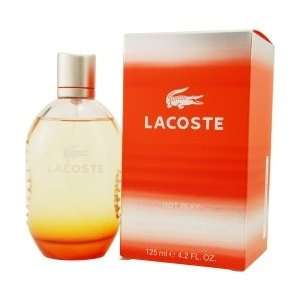  New   LACOSTE HOT PLAY by Lacoste EDT SPRAY 4.2 OZ 
