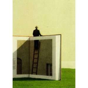 Man on Ladder by Quint Buchholz 20x28 