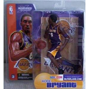  Kobe Bryant #8 Los Angeles Lakers Longer Hair & Sideburns 