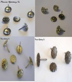 Upholstery Decorative Tacks Nails #548W Colors Brass, Oxford, Old Gold 