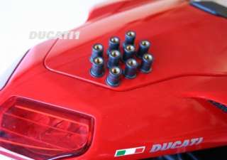 Ducati 848 1098 1198 Rubber Fairing Fasteners /nuts X10  