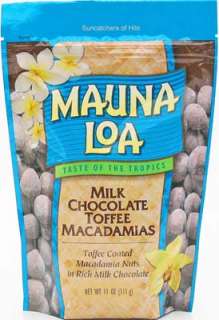   TOFFEE MAUNA LOA MACADAMIA NUTS 12 / 11 OZ 072992661453  