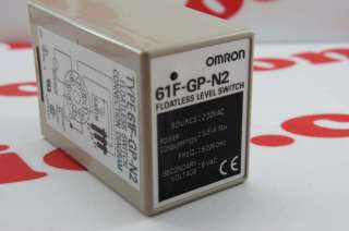 Omron Floatless Level Switch 61F GP N2 AC220 PlugIn NIB  