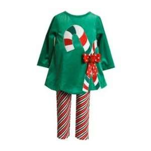   Candy Cane Dress and Leggings (18 Month)   X17523 