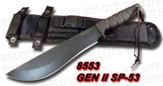Ontario Spec Plus GEN II SP53 Fixed Blade + Sheath 8553  