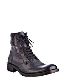 Mark Nason black leather Fulton lace up work boots