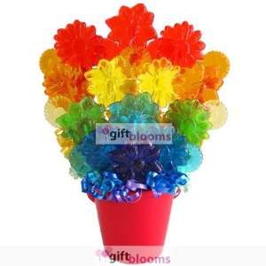  Rainbow Lollipop Bouquet