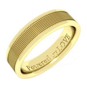   Yellow Gold   5MM, Free Ring Engraving My Love Group Corp Jewelry