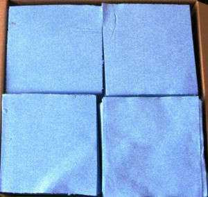 2400 Blue Airlaid Paper Towel Sheets & Shop Wipers  