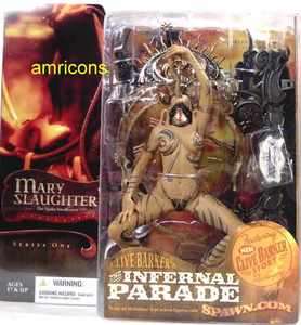   Toys Clive Barker Infernal Parade Mary Slaughter Action Figure  