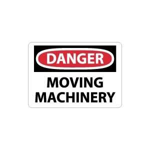    OSHA DANGER Moving Machinery Safety Sign