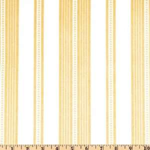   Love Chunky Stripe Sunshine Fabric By The Yard Arts, Crafts & Sewing