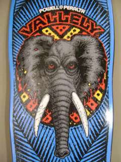Powell Peralta Vallely ELEPHANT Skateboard BABY BLUE  