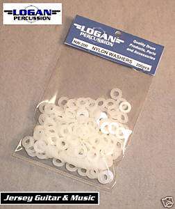 Logan Percussion Nylon Tension Rod Washers, 200pk  