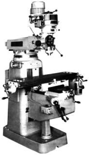 KONDIA Powermill Model G Milling Machine Op/Part Manual  