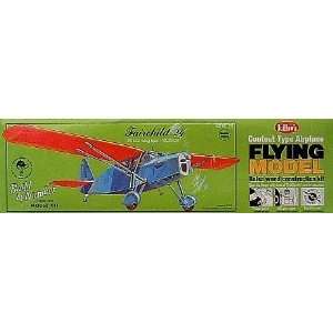   Fairchild 24 Balsa Model Balsa Model Airplane Guillows Toys & Games