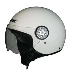 AFX FX 42 Pilot Soild Open Face Helmet X Large  White 