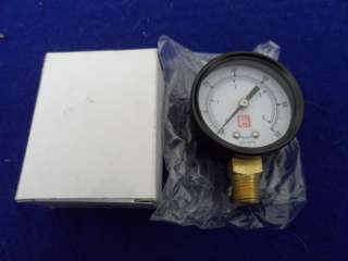 Pool Spa Filter Pressure Gauge 1/4 MIP 0 60 PSI NIB  