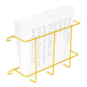  MSDS Steel Wire Wall Rack in Yellow