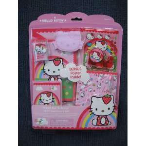  Hello Kitty 16 Piece Cool for School Stationery Set 