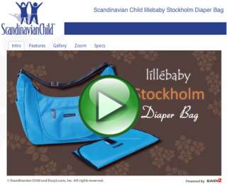 Lillebaby Stockholm Diaper Bag in Plum Lillebaby Stockholm Diaper Bag