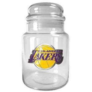  Sports NBA LAKERS 31oz Glass Candy Jar   Primary Logo 