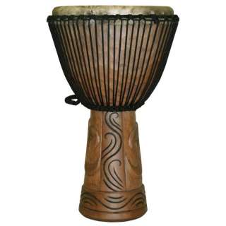 Full Size Professional Matahari Hand Carved Djembe Drum by X8 Drums