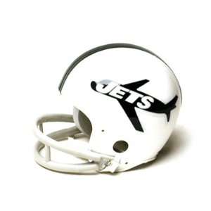 New York Jets (1963) Miniature Replica NFL Throwback Helmet w/2 Bar 