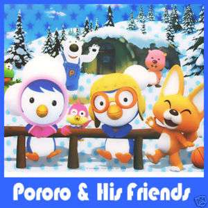 Pororo & His Friends 3D Dining Placemat Set Theme Party  