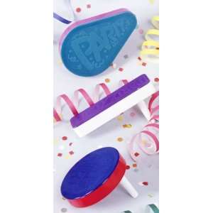  Racket Raise N Noisemakers Assorted (8) Party Supplies 