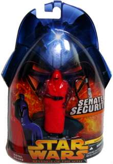 Star Wars Red Royal Guard ROTS Action Figure MOC Toy  