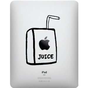  Apple Juice Box for iPad Original and iPad 2   Vinyl Decal 