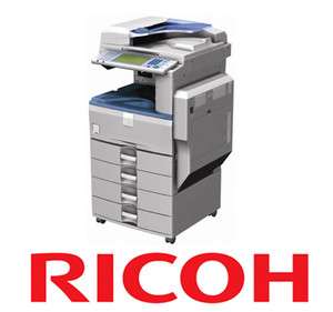 Ricoh Aficio MP 2500 with Feed, Fax, Bank, Print, Scan   81k copies 